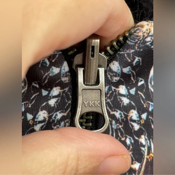 Clover Canyon Chandelier Print Blazer Jacket reversible faux fur medium - Picture 2 of 16